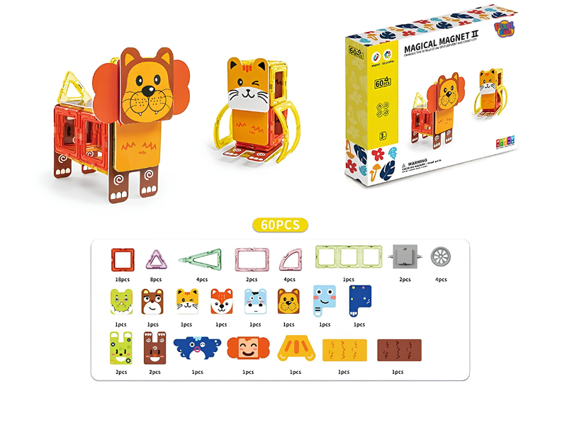 Animales Magnéticos 60 pcs